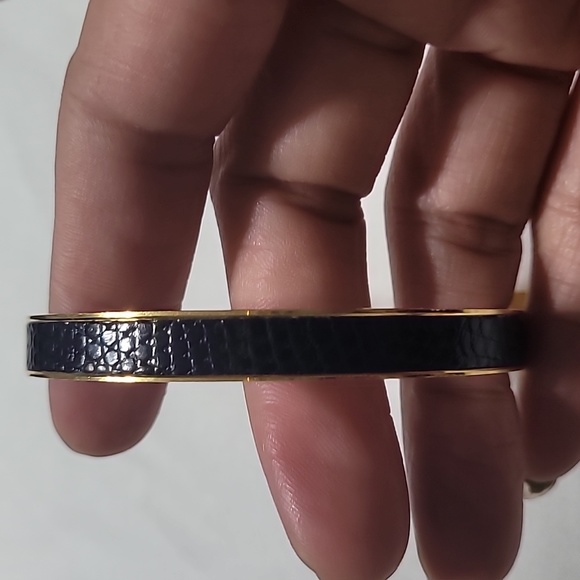 Hermes lizard bangle - Picture 4 of 5